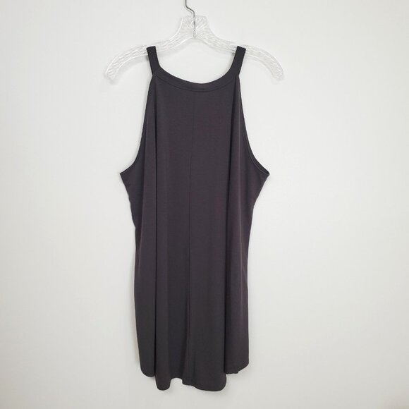Zenana Tank Top Womens Size 2X Gray Sleeveless Curved Hem Summer Minimalist Soft - Picture 7 of 11